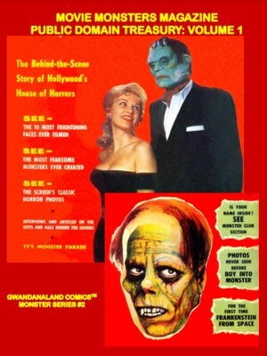 cover image of Movie Monsters Magazine Public Domain Treasury: Volume 1